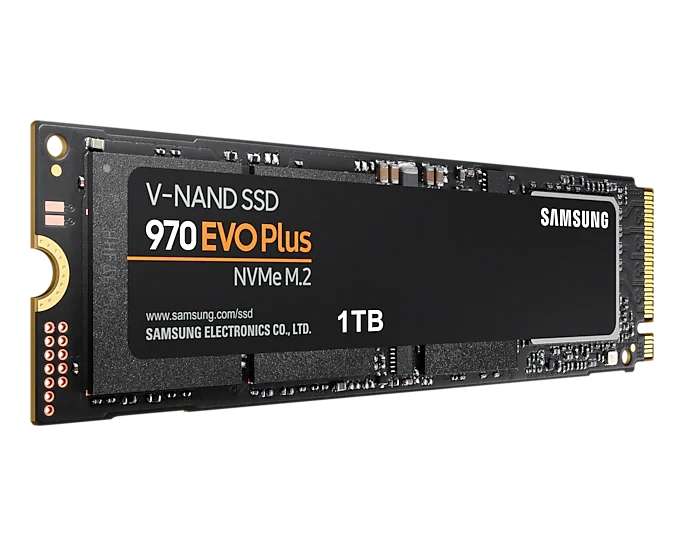 SSD накопитель Samsung 970 EVO PLUS 1 ТБ (MZ-V7S1T0BW) (+3168 Бонусами)