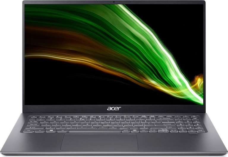 Ультрабук Acer Swift 3 SF316-51-50PB (16.1", IPS, sRGB 100%, i5 11300H, RAM 8 ГБ, SSD 256 ГБ, Iris Xe graphics, алюминий, Eshell)