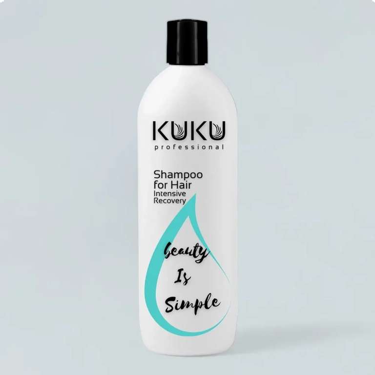 Шампунь профессиональный для всех типов волос KUKU, 500 мл.
