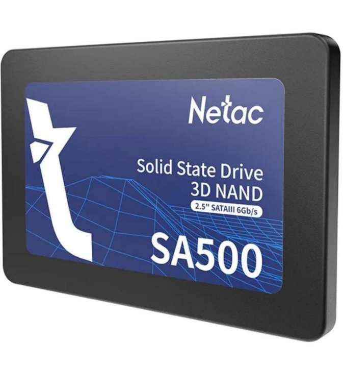 SSD диск Netac 1ТБ (NT01SA500-1T0-S3X)