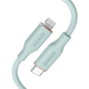 Зарядный кабель Anker PowerLine III Flow, USB Type-C to Lightning, 1.8 м (из-за рубежа)