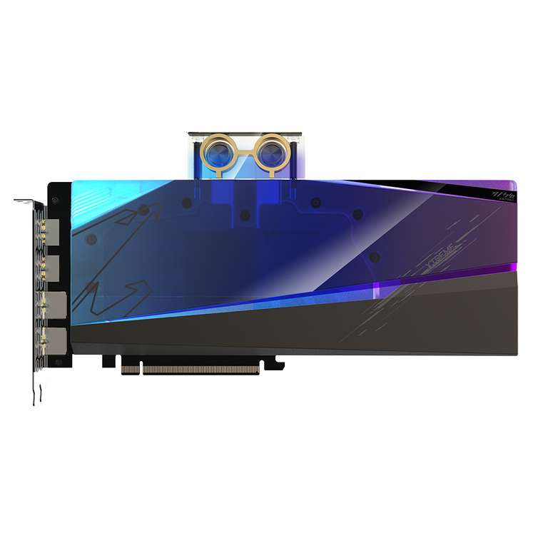 Видеокарта Gigabyte AORUS Radeon RX 6900 XT XTREME WATERFORCE WB 16G