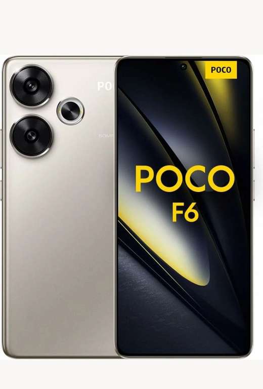 Xiaomi Poco F6 12/512 ГБ Global, Dual nano SIM, титановый