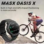 [11.11] Смарт-часы MASX Oasis X, 3 цвета (GPS, IP68, до 30 дней, 100+ режимов)