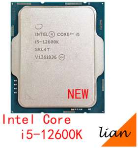Процессор Intel Core i5-12600K NEW i5 12600K, 3,4 ГГц, 10 ядер, 16 потоков, процессор 10 нм, L3 = 20 МБ, 125 Вт, LGA 1700