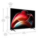 Телевизор Hisense 55A6K (55", 4K, 300 кд/м2, VIDAA) с картой Ozon