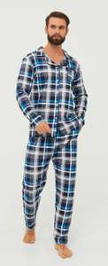 Пижама утепленная мужская, 100% хлопок, 1st Multibrand