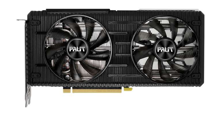 Видеокарта Palit GeForce RTX 3060 Ti Dual OC 8G v1 (lhr)