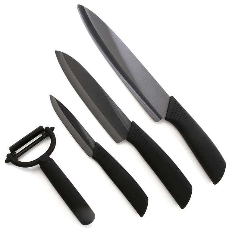 Набор керамических кухонных ножей Xiaomi Huohou (доставка за 1 день)