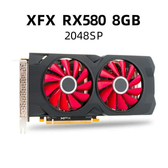 Видеокарта XFX Inc. Radeon RX 580 8 ГБ (из-за рубежа)
