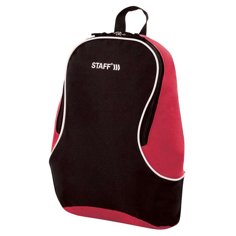 Рюкзак Staff Flash универсальный черно-красный