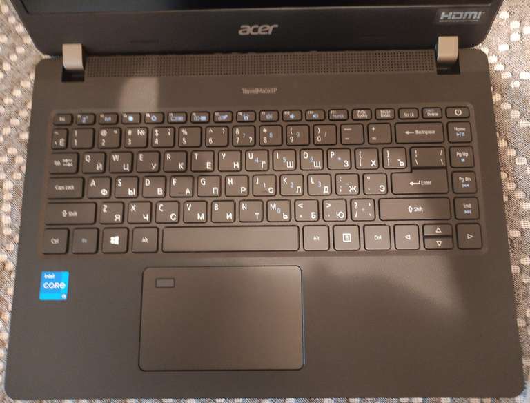 Acer Ноутбук Acer TMP214-53-52KX (i5-1135G7/8Gb/1Tb HDD/14"FHD(IPS)/UMA/NoOS) NX.VPKER.006