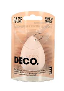 Спонж для макияжа DECO. BASE (без латекса)