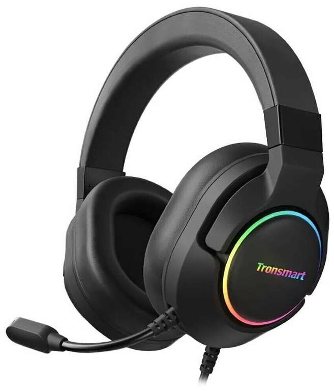 Игровая гарнитура Tronsmart Sparkle Gaming Headset (7.1, световые эффекты, пульт на проводе)