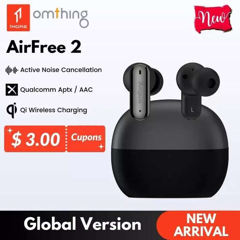 Bluetooth-наушники (TWS) 1MORE Omthing AirFree 2
