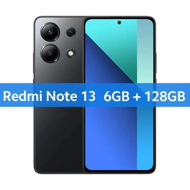 Смартфон Redmi Note 13 4G Глобал, 6/128 Гб, несколько расцветок
