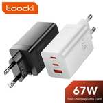 Toocki зарядное устройство 67w EU