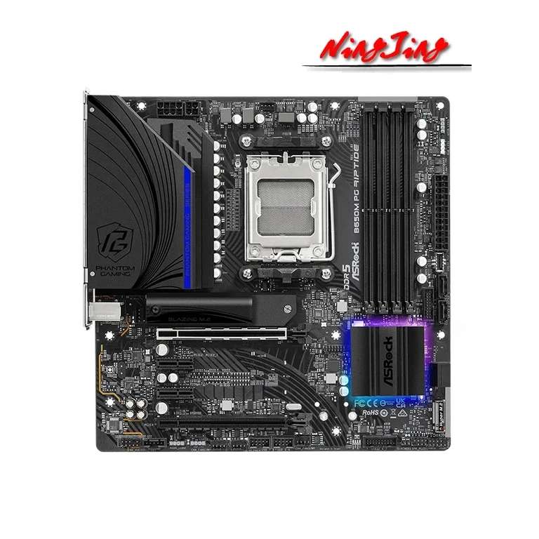 Материнская плата ASRock B650M PG Riptide (AM5, DDR5)