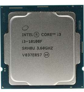 Процессор Intel Core i3-10100F OEM (без кулера)