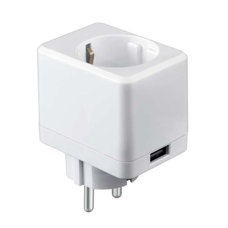 Умная розетка с USB портом HIPER Smart socket IOT P09 (совместима с Алисой, Марусей и Siri)