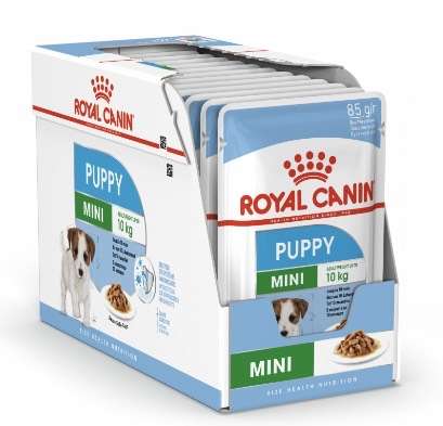 [МСК, возм., и др.] Корм для щенков малых пород Royal Canin Puppy Mini, 85 г, 36 шт.