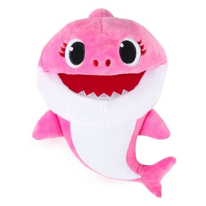 Игрушка мягкая Baby Shark марионетка (есть розовая, голубая)
