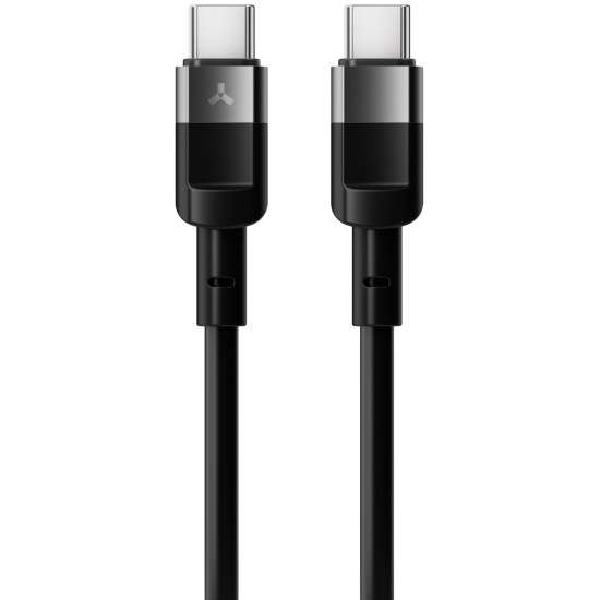 Кабель Accesstyle USB Type-C - USB-C, 5 A, 2 м, черный (+ USB-C - Lightning, USB-A - Lightning, USB-А - USB-C от 119 руб. в описании)