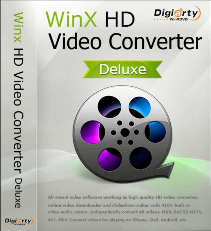Конвертер WinX HD Video Converter Deluxe