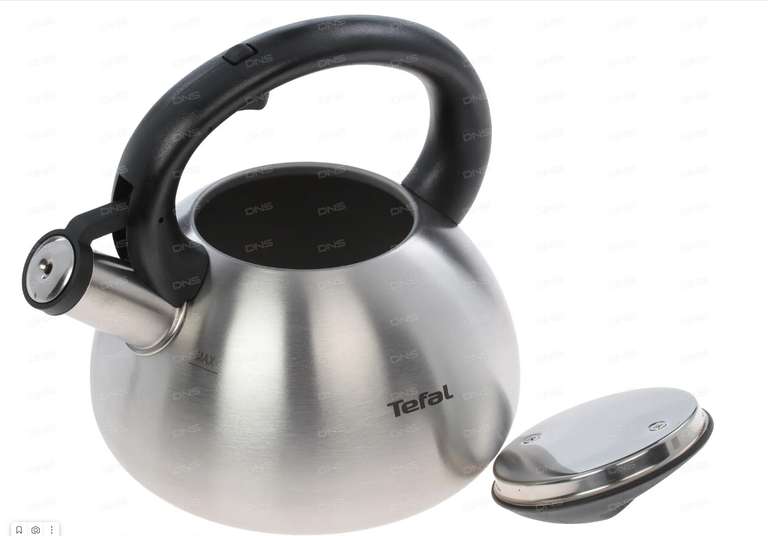 Чайник Tefal C7921024, 2.5 л (для газовых, электро и керамических плит, нерж. сталь, свисток)