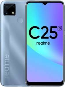 Realme Смартфон realme C25S голубой 6,5" 1600x720 4+128Гб 6000 мАч