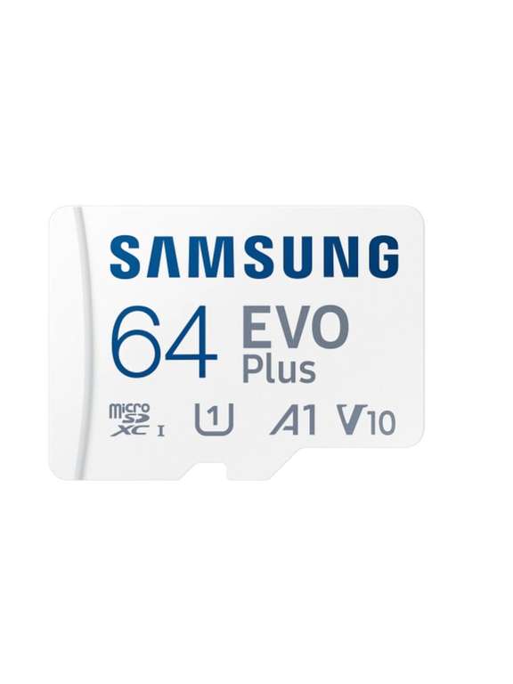 Карта памяти Samsung EVO Plus MB-MC64KA/APC/64GB/microSDXC