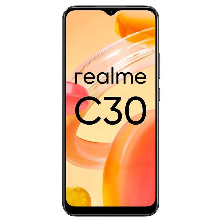 Смартфон Realme C30 2/32GB (при покупке аксессуара)