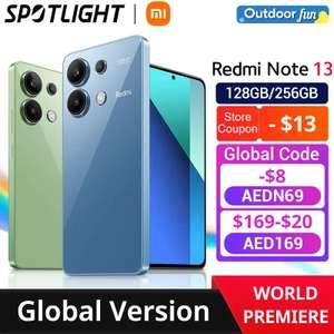 Смартфон Redmi Note 13 4G Глобал, 6/128 Гб, несколько расцветок (8/256 c NFC - 13539₽)