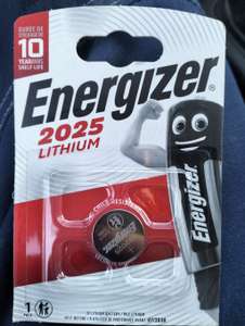 [Ягул, Удмуртия] Батарейка Energizer cr2025 Lithium