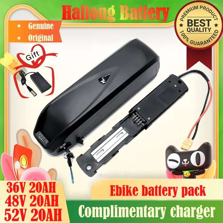 Аккумулятор для электровелосипеда Hailong 36V 20Ah