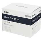 [Сочи, возможно, и другие регионы] Объектив Sigma DN 30mm f/1.4 DC Contemporary Sony E черный