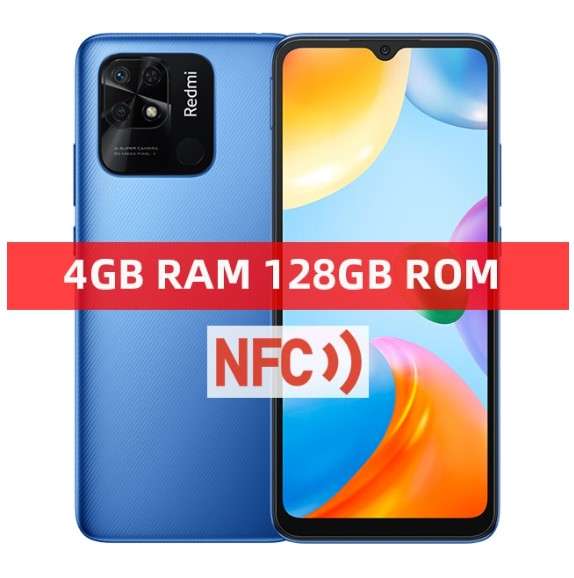 Смартфон Xiaomi Redmi 10C 4/128 синий NFC