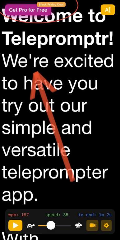 [iOS] Telepromptr