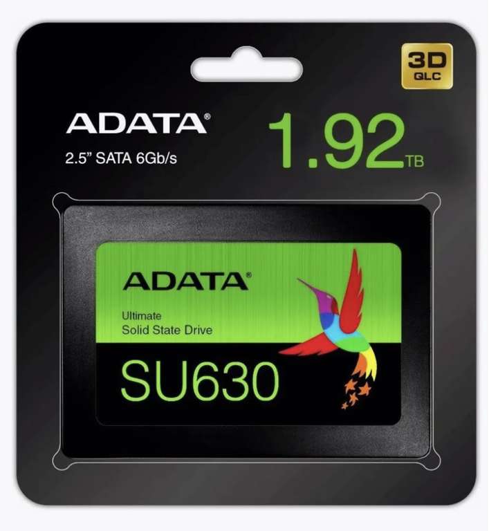 SSD диск Ultimate SU630 (ASU630SS-1T92Q-R)/1.92Tb/2.5"/SATA + 1000 баллов за отзыв