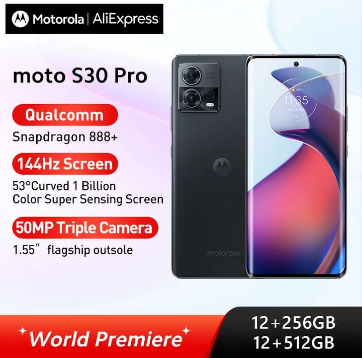 Смартфон Motorola S30 Pro 12/256Gb