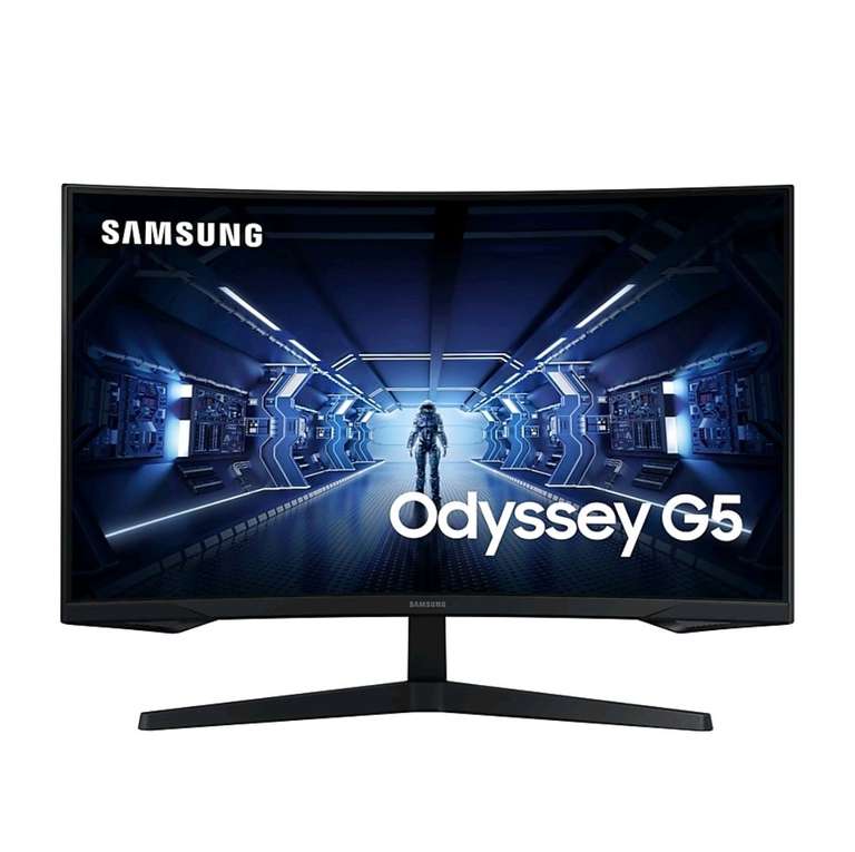 Монитор Samsung Odyssey G5 C32G54TQWI Black 32", 2560x1440, VA, 144 Гц
