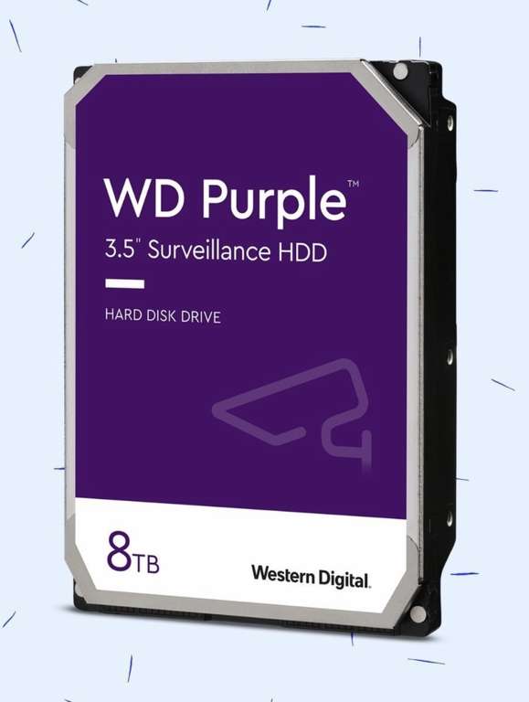 Жесткий диск WD Western Digital Purple WD82PURX 8 ТБ