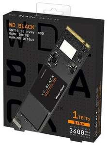 Твердотельный накопитель Western Digital WD Black SN750 SE 1 ТБ M.2 WDS100T1B0E