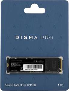 SSD Digma Pro Top P8 DGPST4001TP8T7 1ТБ, M.2 2280, PCI-E 4.0 x4, NVMe