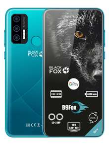 Смартфон Black Fox B9Fox 2/32 ГБ, Dual nano SIM, бирюзовый