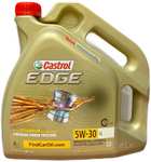 Синтетическое моторное масло Castrol Edge 5W-30 LL, 4 л