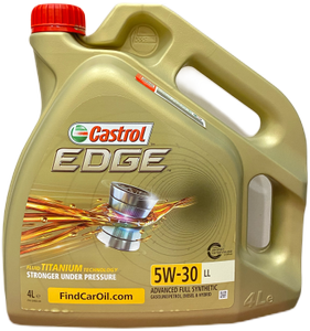 Синтетическое моторное масло Castrol Edge 5W-30 LL, 4 л