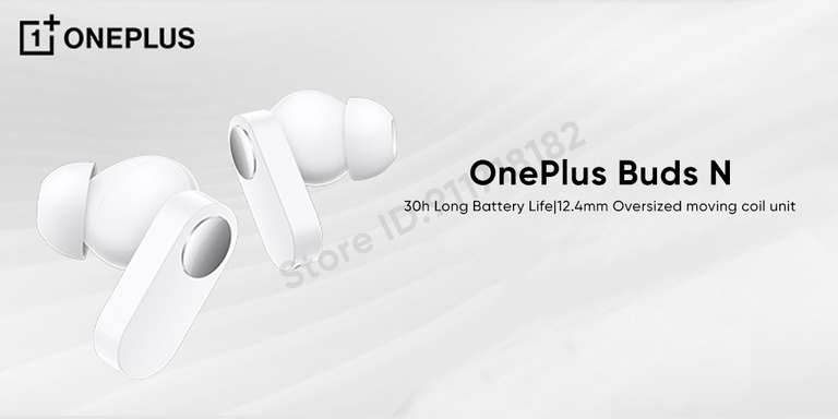 TWS наушники Oneplus Buds N Nord Buds: ANC/Bluetooth 5.2/SBC/AAC/Dolby Atmos
