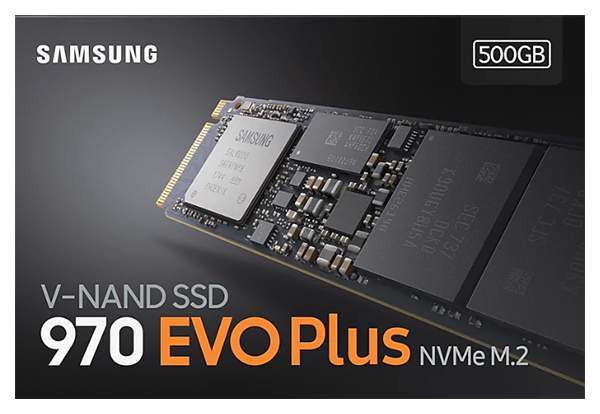 SSD-накопитель 500 GB Samsung 970 EVO Plus NVME M.2