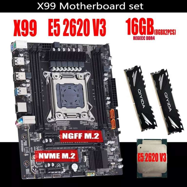 Набор Xeon E5 2620 V3
